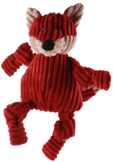 HuggleHound Small Woodland Knotties Fox Dog Toy by Pet Food Warehouse