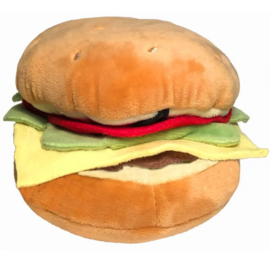 Huxley and Kent Dog Power Plush Hamburger Large