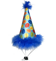 Huxley and Kent Party Hat Party Time Blue Small/Medium
