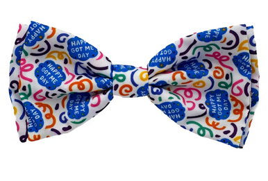 Huxley and Kent Bow Tie Happy Got Me Day Small