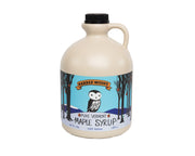 Special Offer - Buy Two 1/2 Gallons Jugs & Pick One Free Gift of Pancake Mix, Maple Cream, Sugar, Coffee, or Candy.