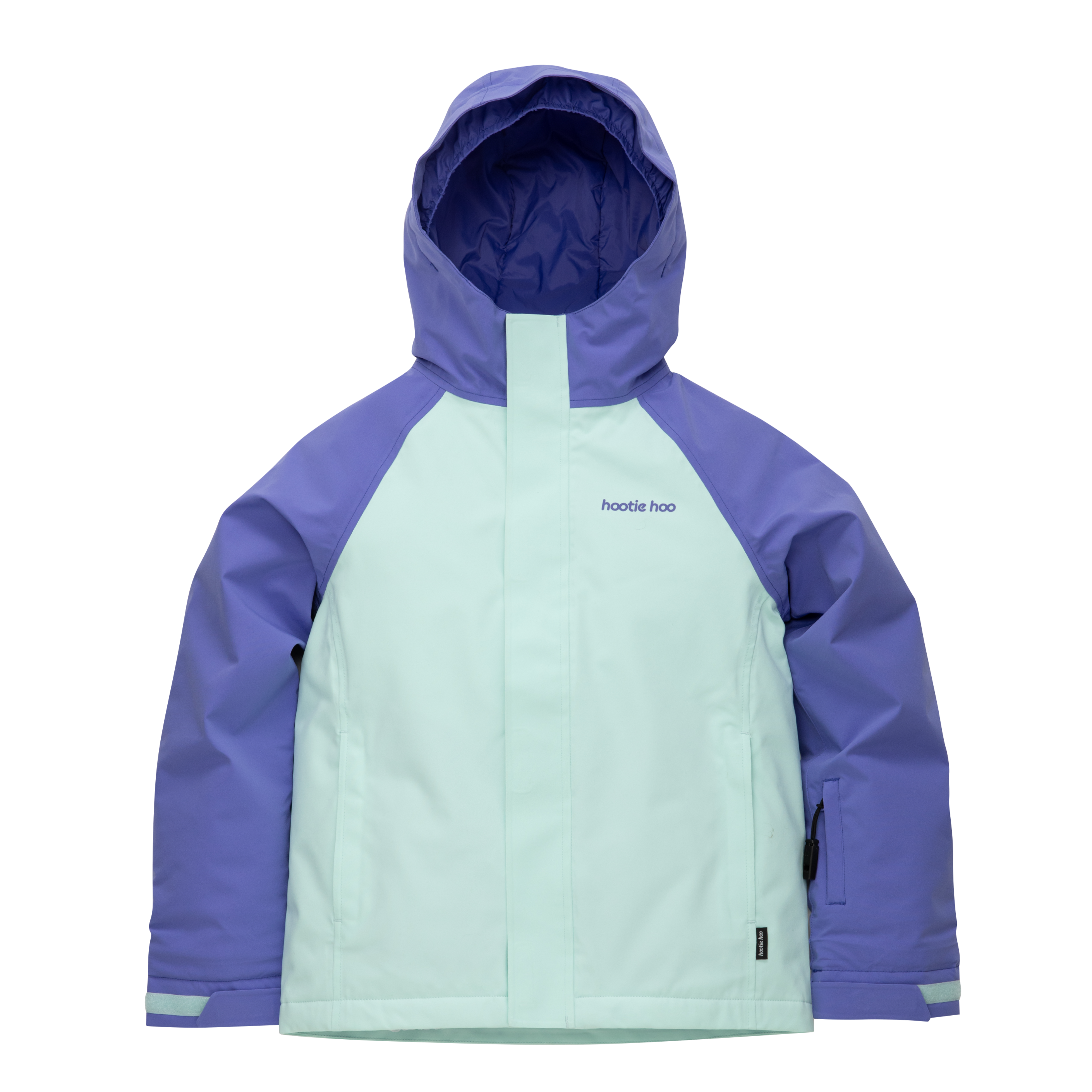 Kids Hayden Insulated Jacket - Blue Shadow/Frost Blue by Hootie Hoo