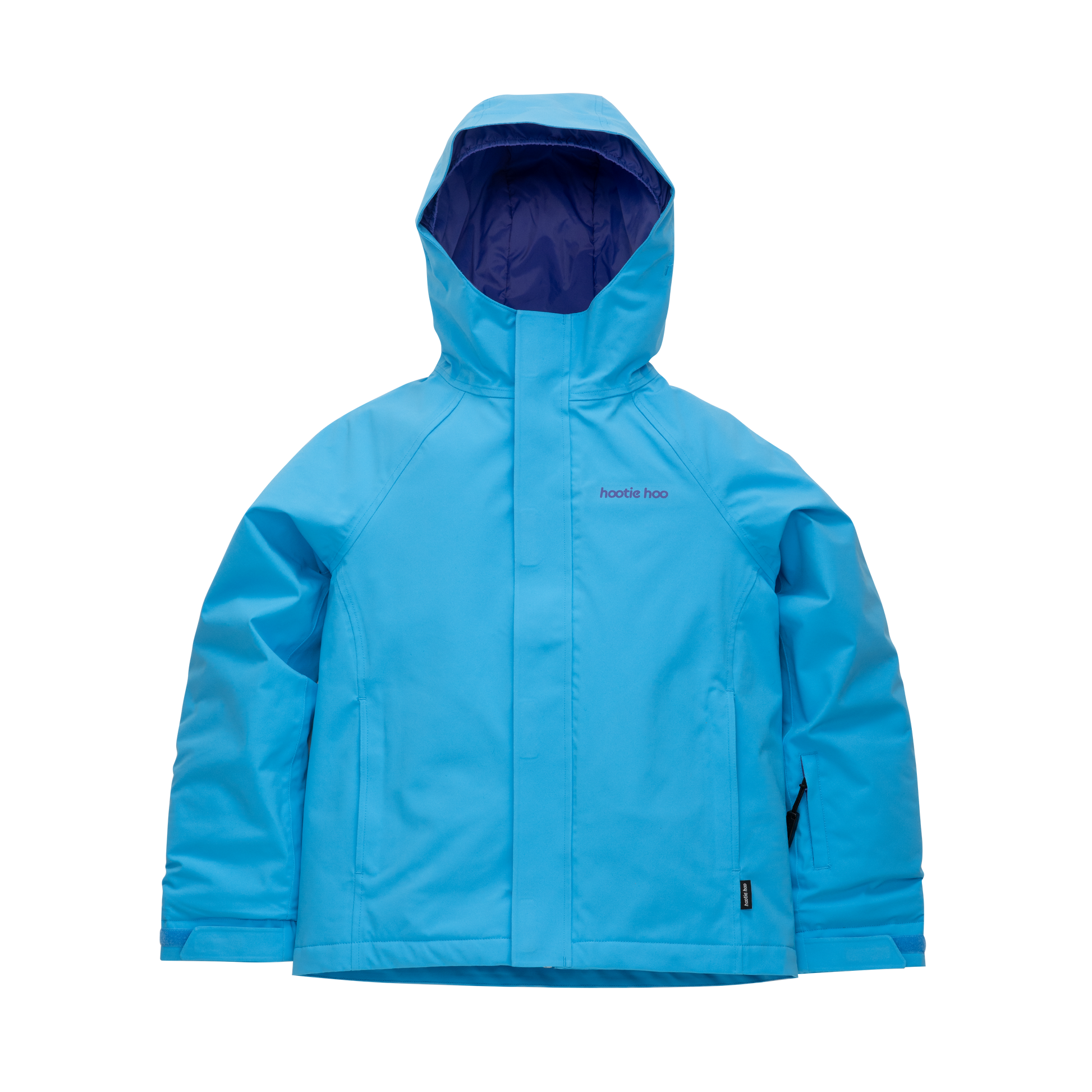 Kids Hayden Insulated Jacket - Cyan by Hootie Hoo
