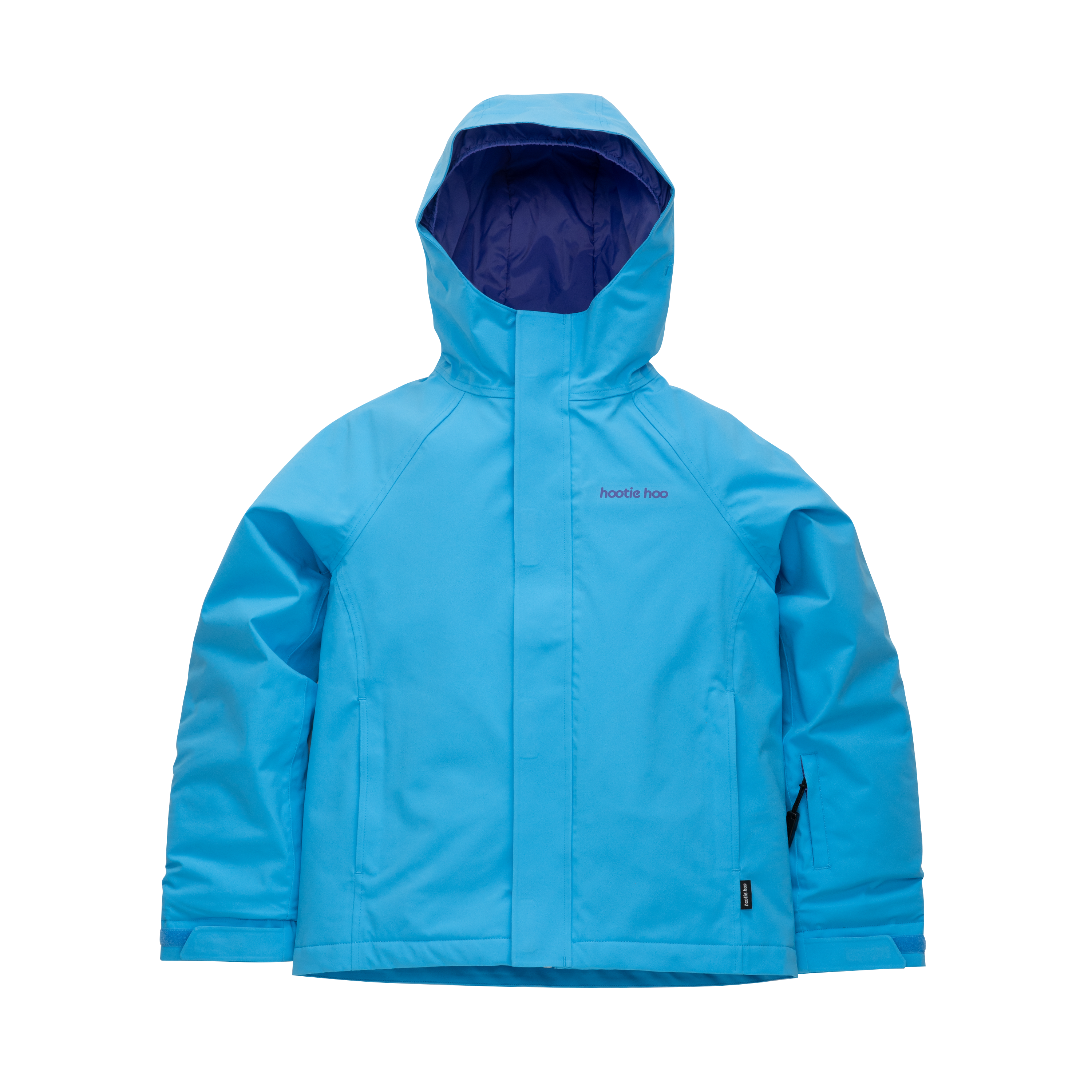 Kids Hayden Insulated Jacket - Cyan by Hootie Hoo