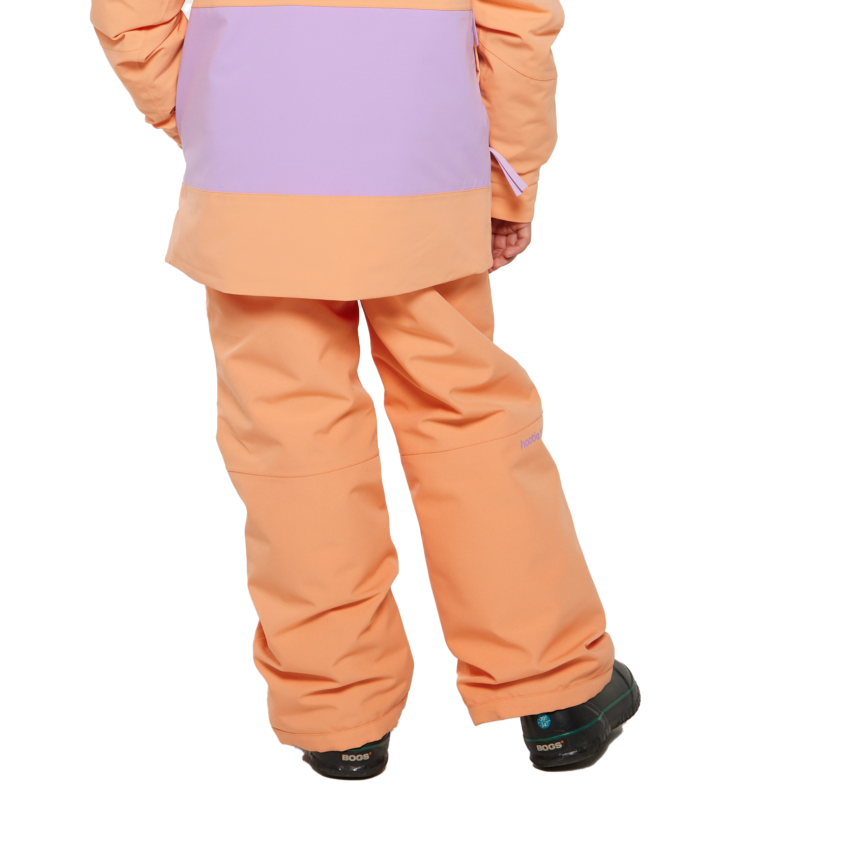 Kids Hayden Insulated Snow Pants - Apricot by Hootie Hoo
