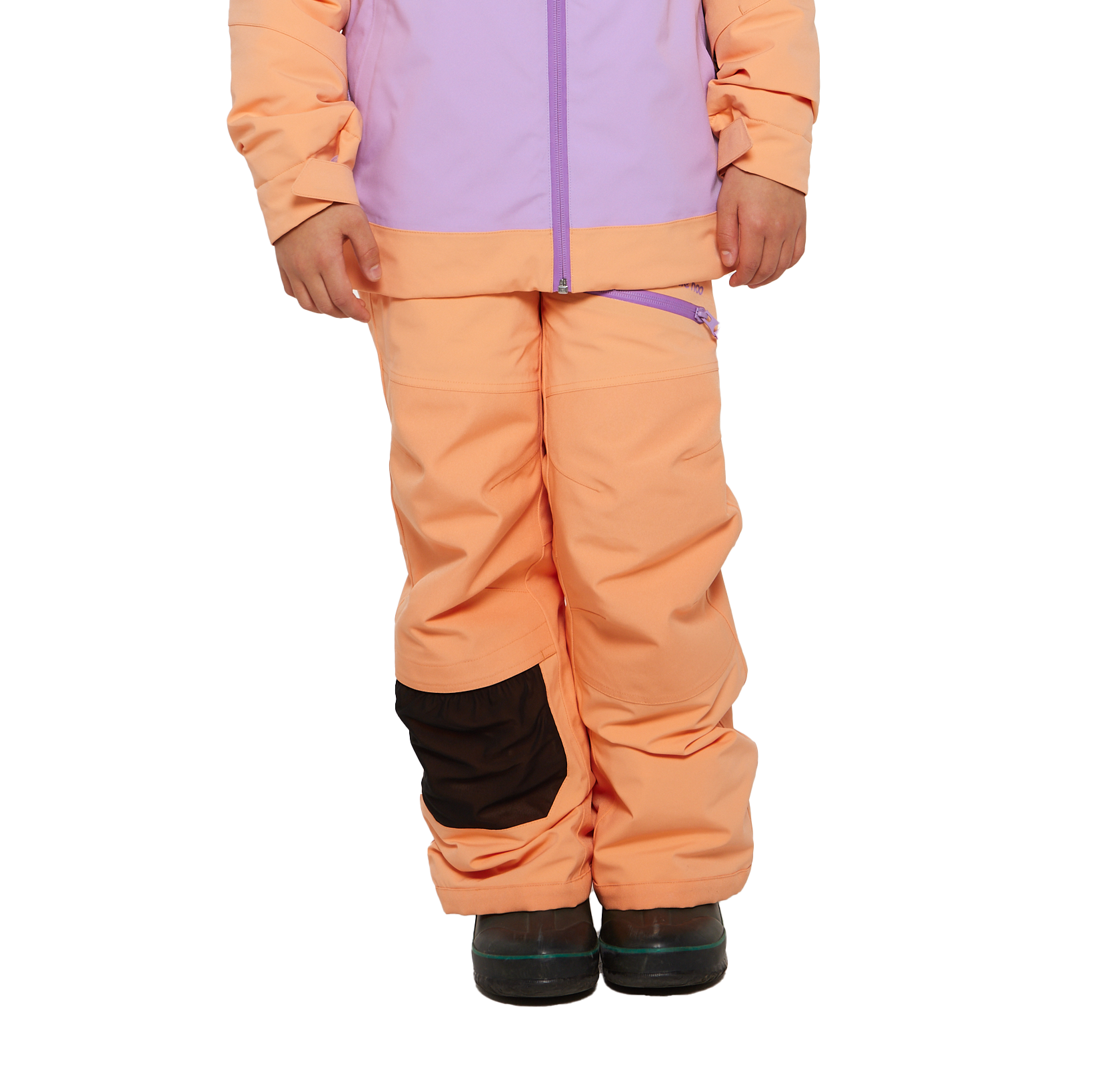 Kids Hayden Insulated Snow Pants - Apricot by Hootie Hoo