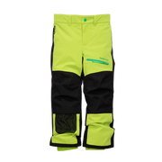 Kids Hayden Insulated Snow Pants - Lime Punch/Raven Black by Hootie Hoo