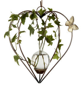 Dimensional Heart Hanging Vase
