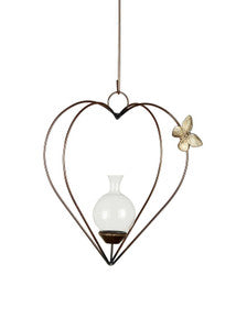 Dimensional Heart Hanging Vase