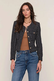 Heartloom Berri Blazer in Navy by Dear Lucy