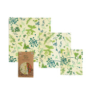 Sustainable Food Wrap - Vegan - Assorted 3 pack - Herb Garden - Bee's Wrap