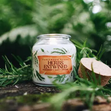 8oz Apothecary Organic Soy Wood Wick Candle