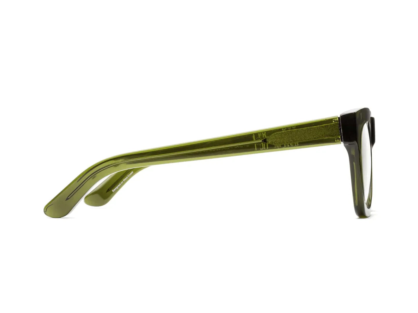 CADDIS D28 Reading Glasses - Heritage Green by Harbour Thread