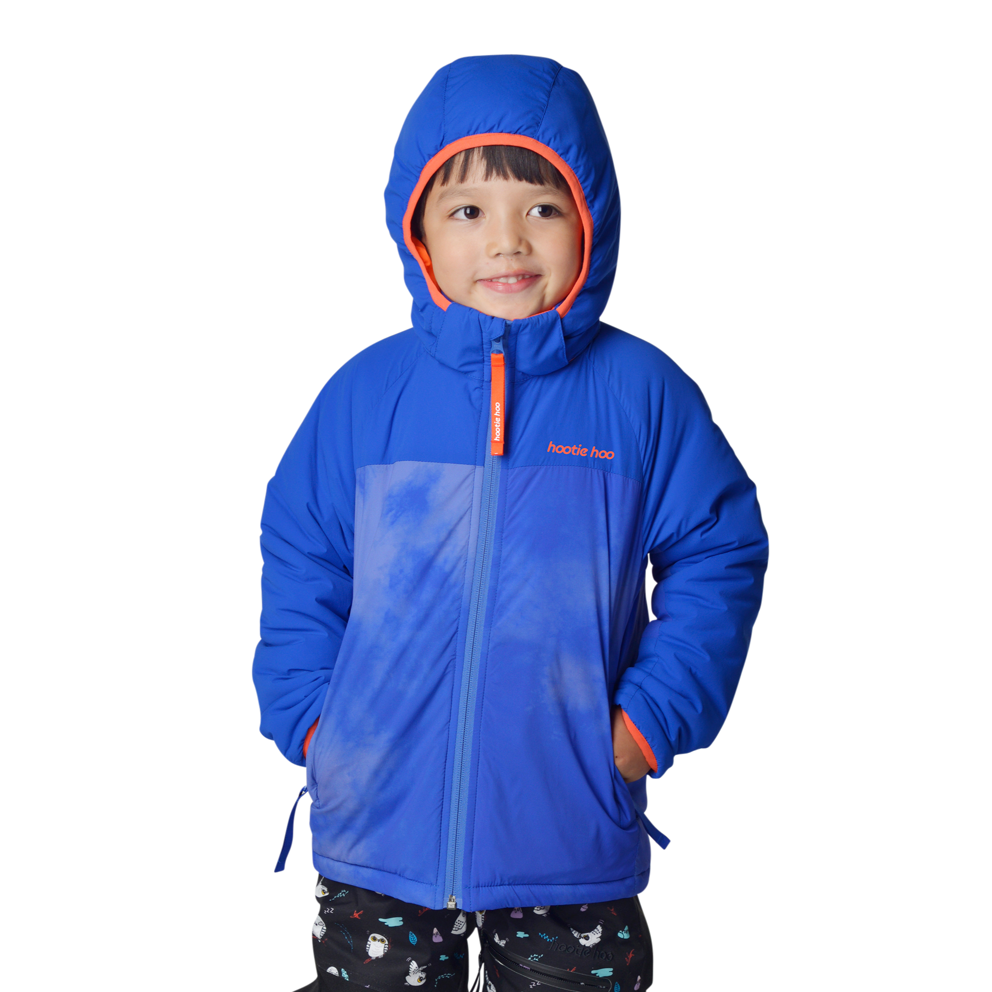 Kids Aurora Insulator Puffy Jacket - Vivid Blue by Hootie Hoo