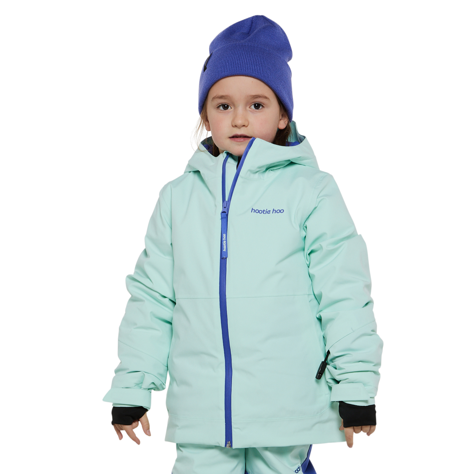 Kids Pinnakle Insulated Jacket - Frost Blue by Hootie Hoo