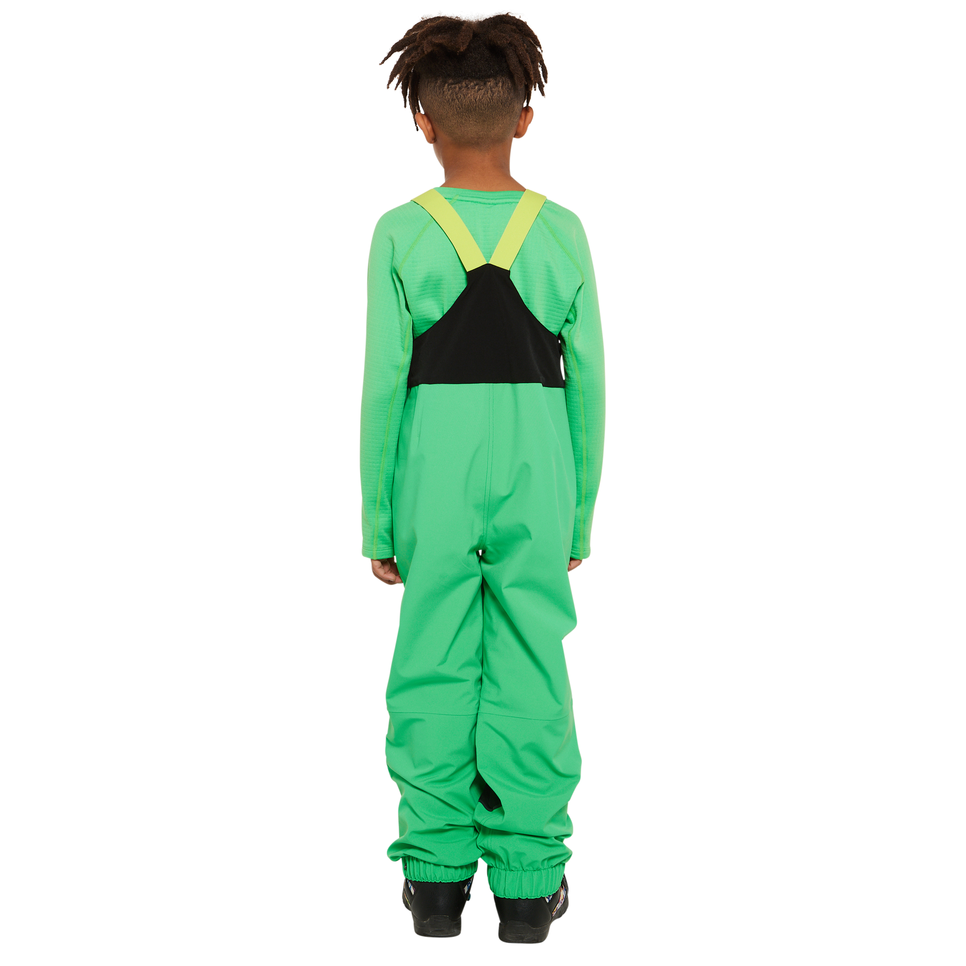 Kids Tiptop 3L Shell Bib Pants - Toucan Green by Hootie Hoo