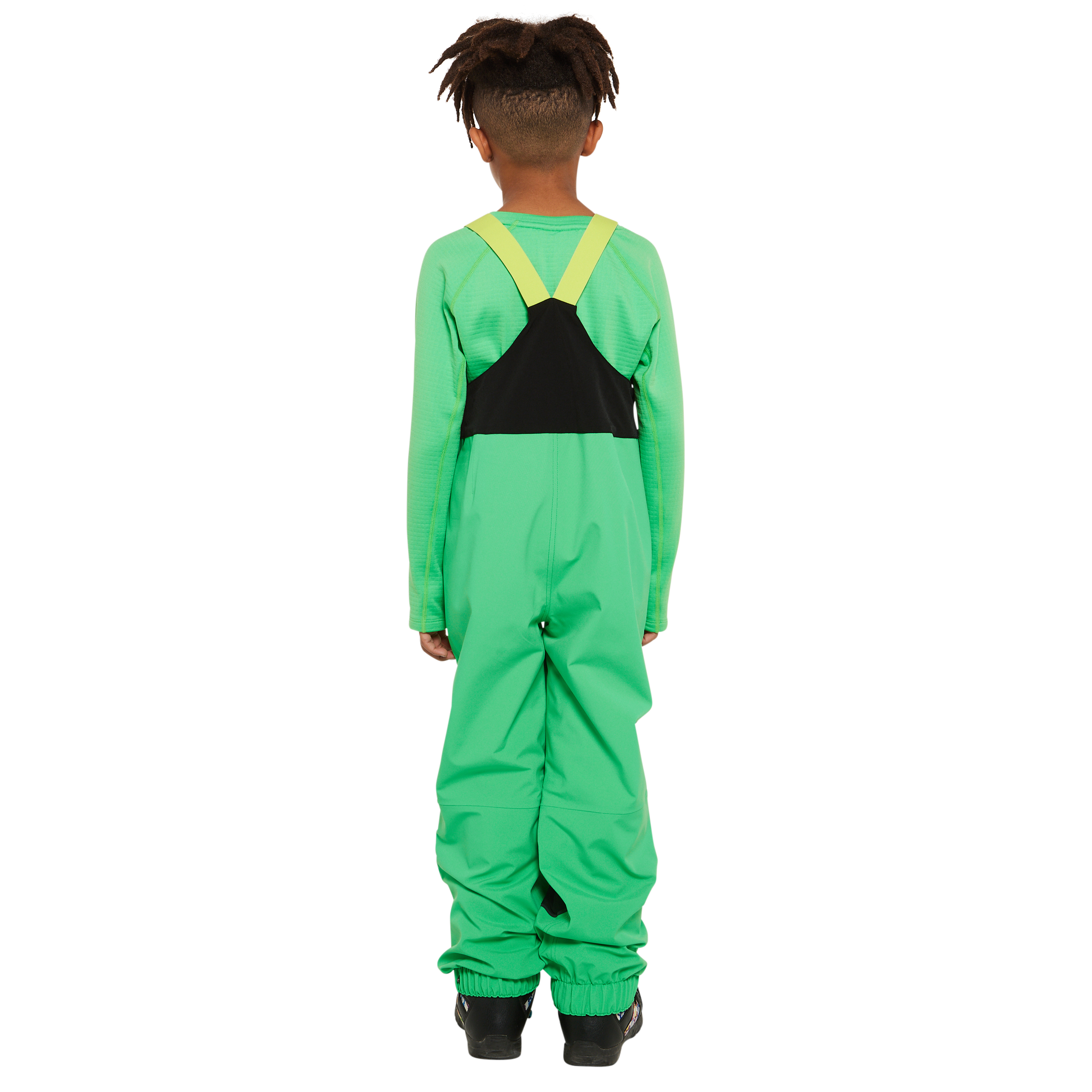 Kids Tiptop 3L Shell Bib Pants - Toucan Green by Hootie Hoo