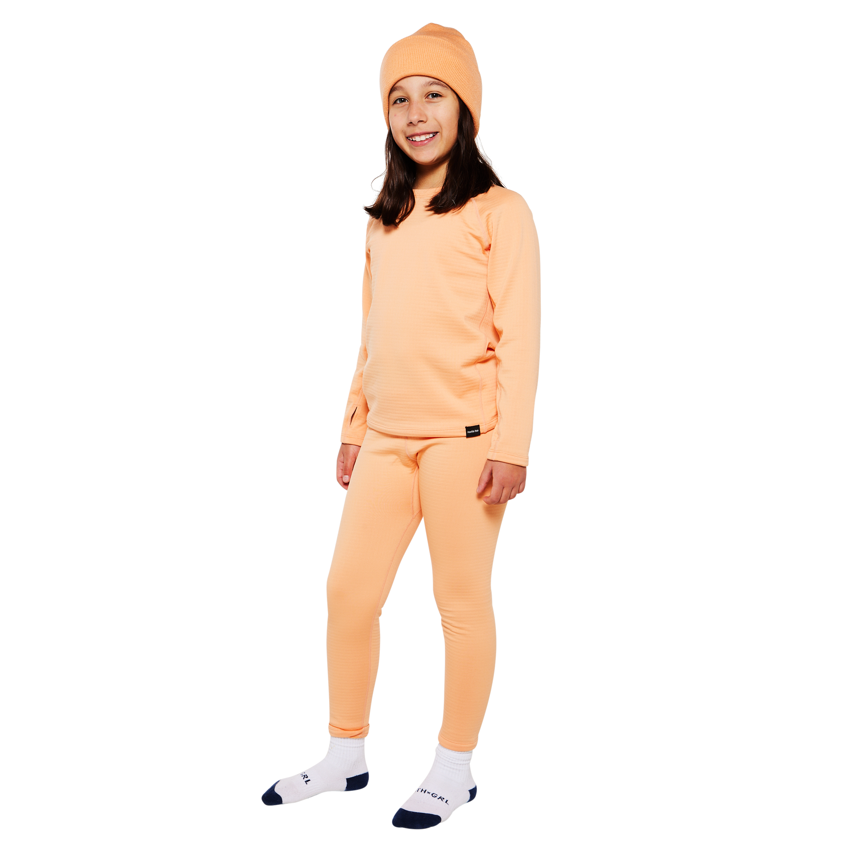 Kids Torrent Layering Fleece Set - Apricot by Hootie Hoo
