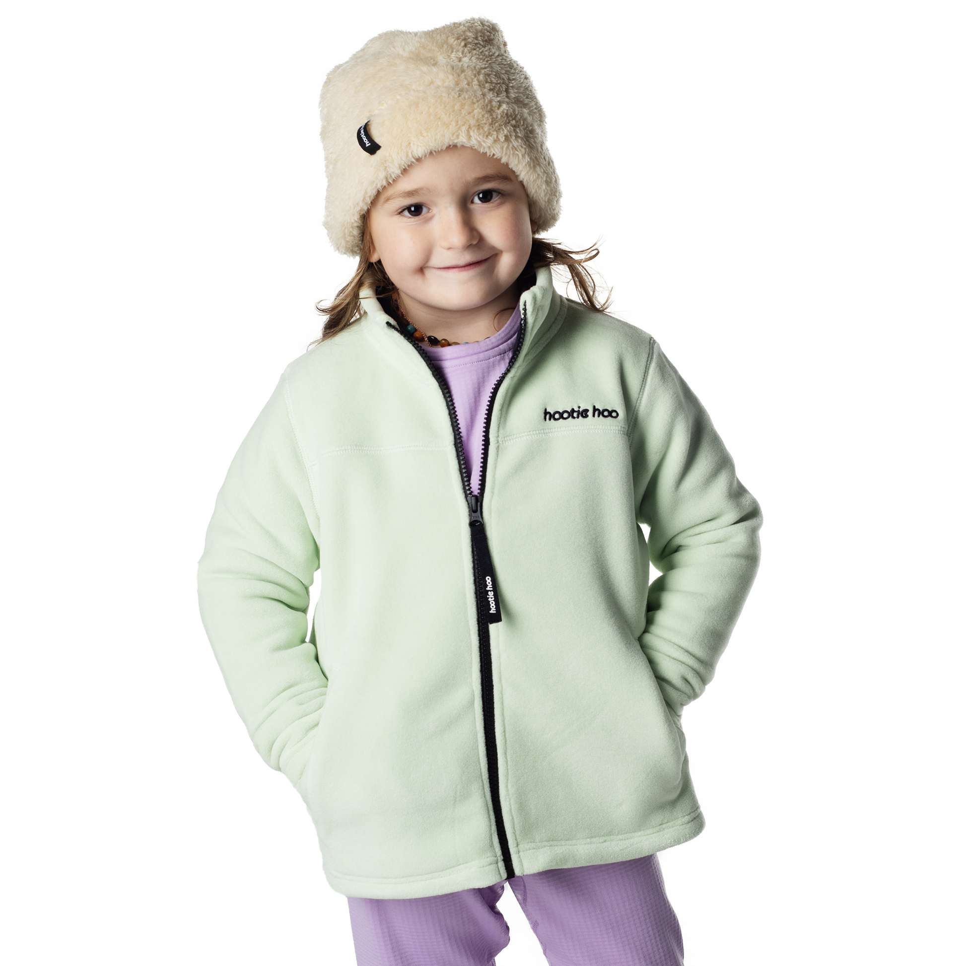 Kids Eyas Fleece Jacket - Gleam by Hootie Hoo