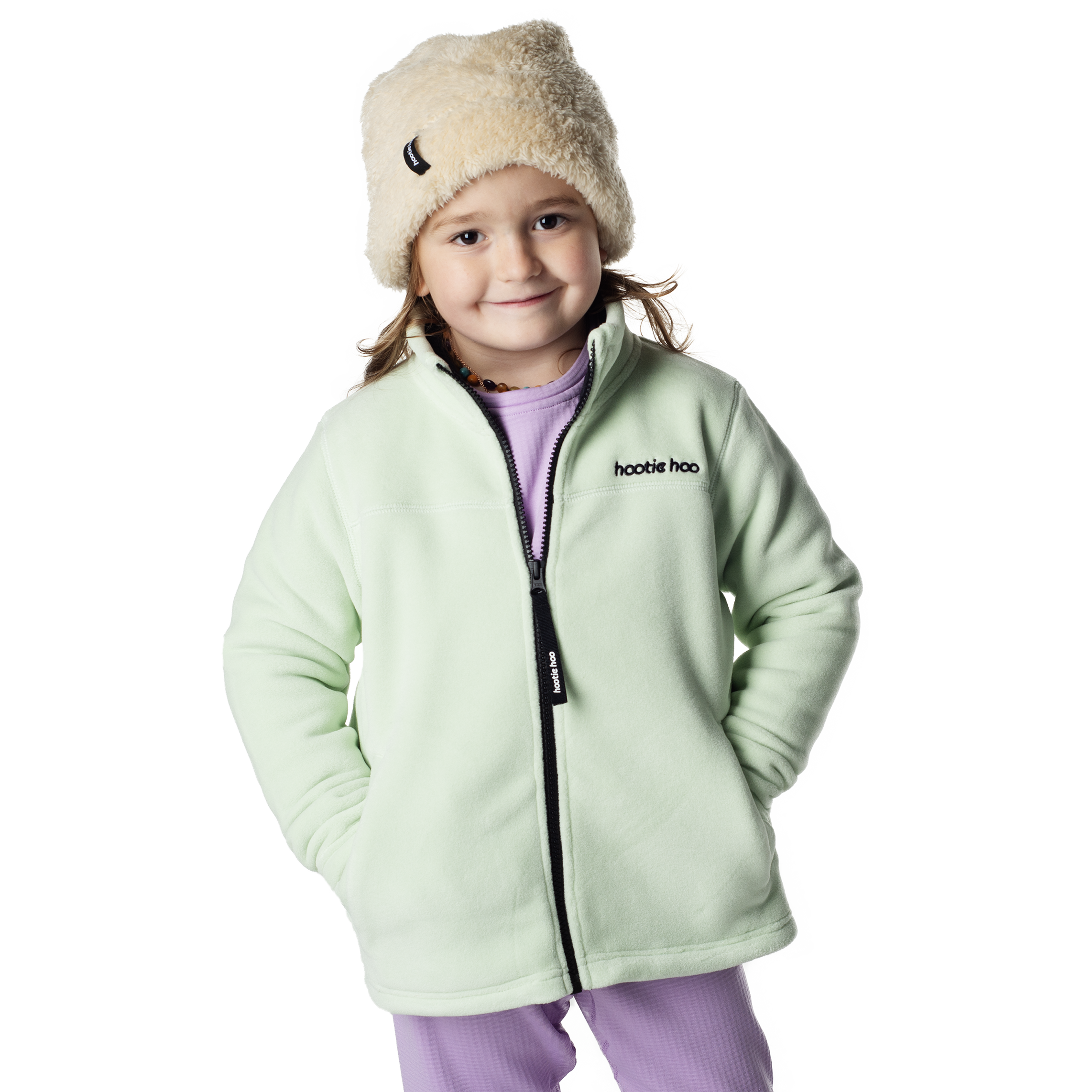 Kids Eyas Fleece Jacket - Gleam by Hootie Hoo