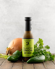 Cilantro Onion Hot Sauce by Butterfly Bakery of Vermont