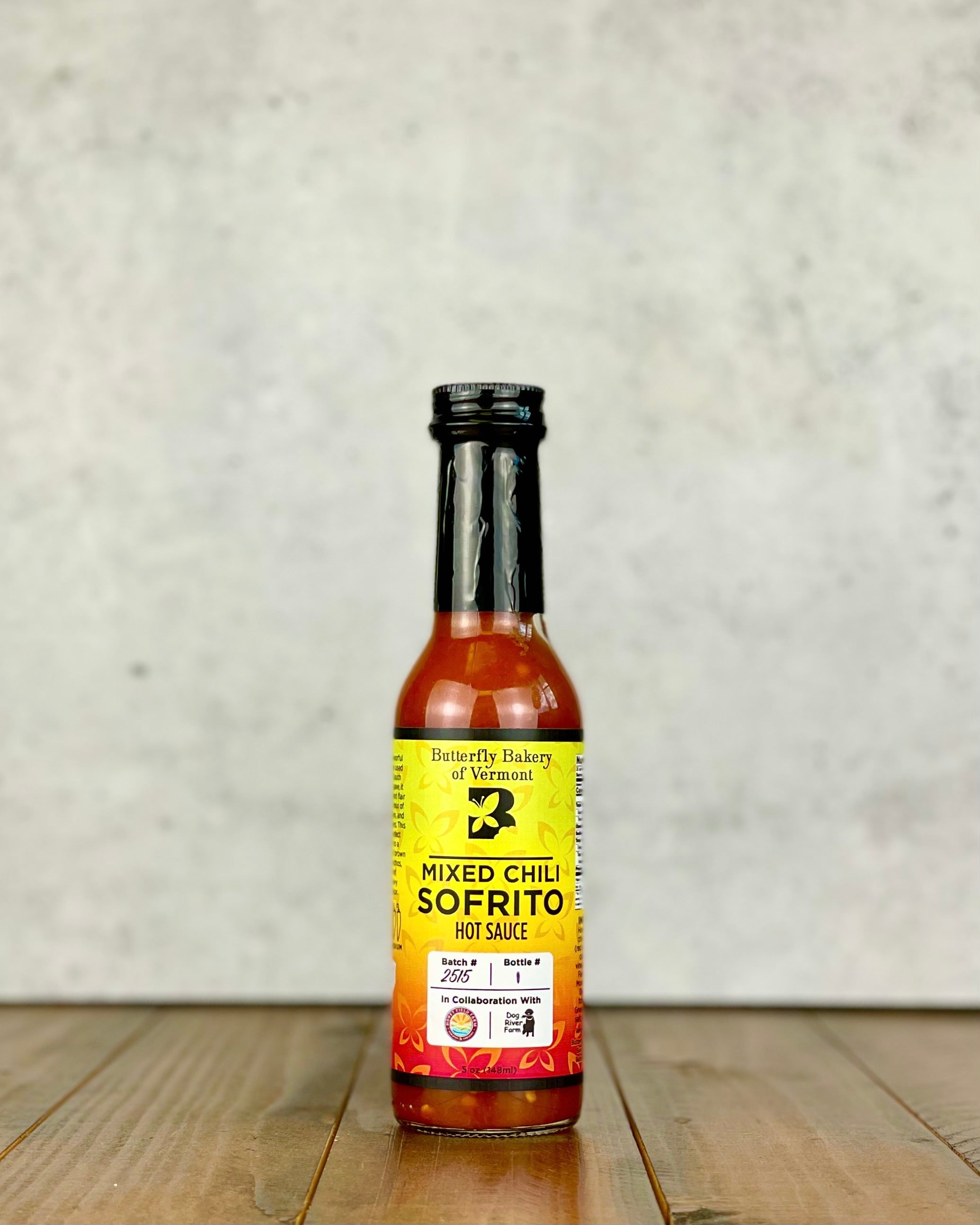 Mixed Chili Sofrito Hot Sauce by Butterfly Bakery of Vermont