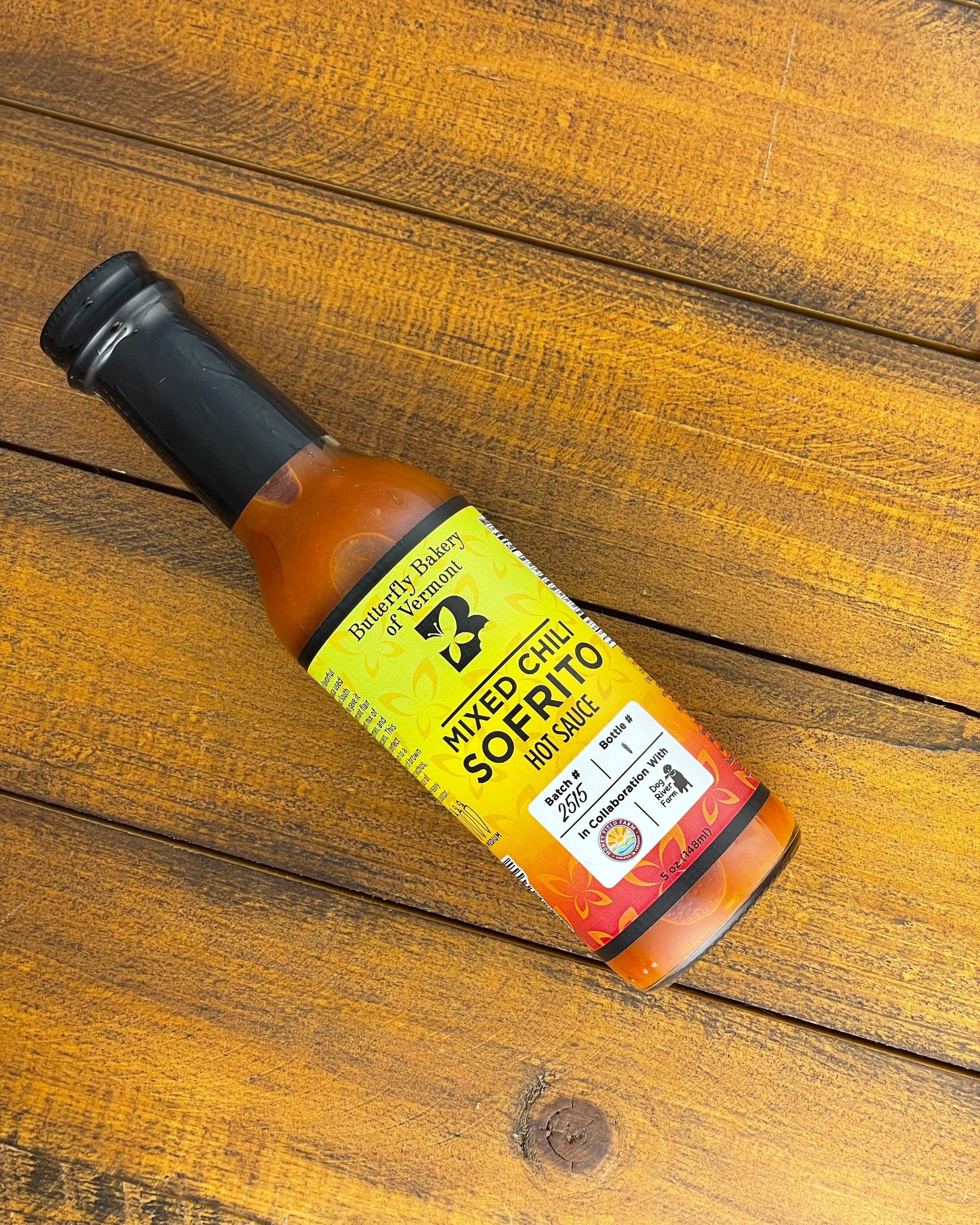 Mixed Chili Sofrito Hot Sauce by Butterfly Bakery of Vermont