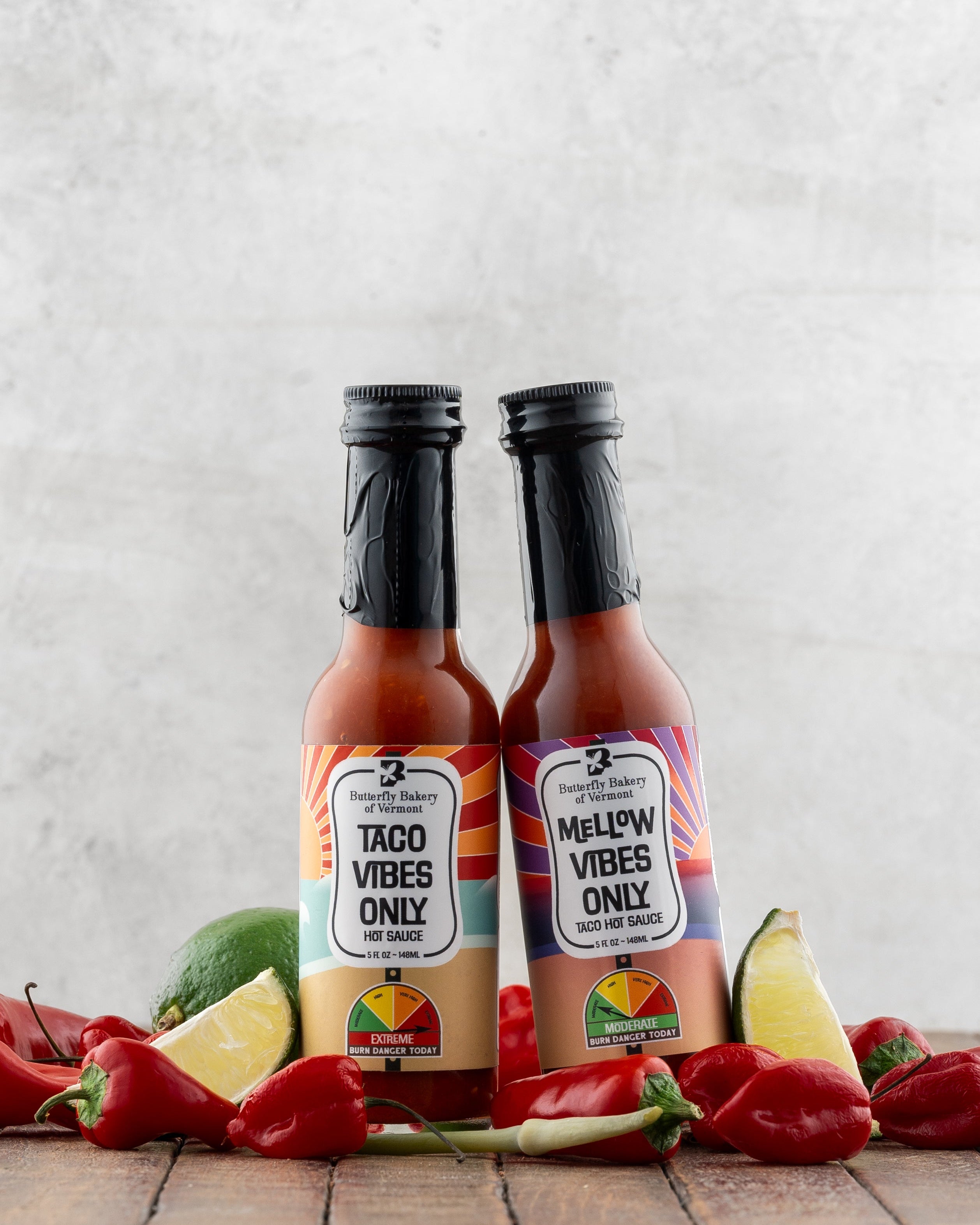 Taco Sauce Duo by Butterfly Bakery of Vermont