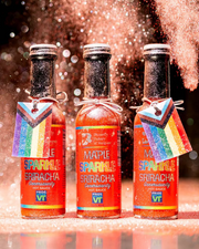 Maple Sparkle Sriracha Pride Hot Sauce by Butterfly Bakery of Vermont