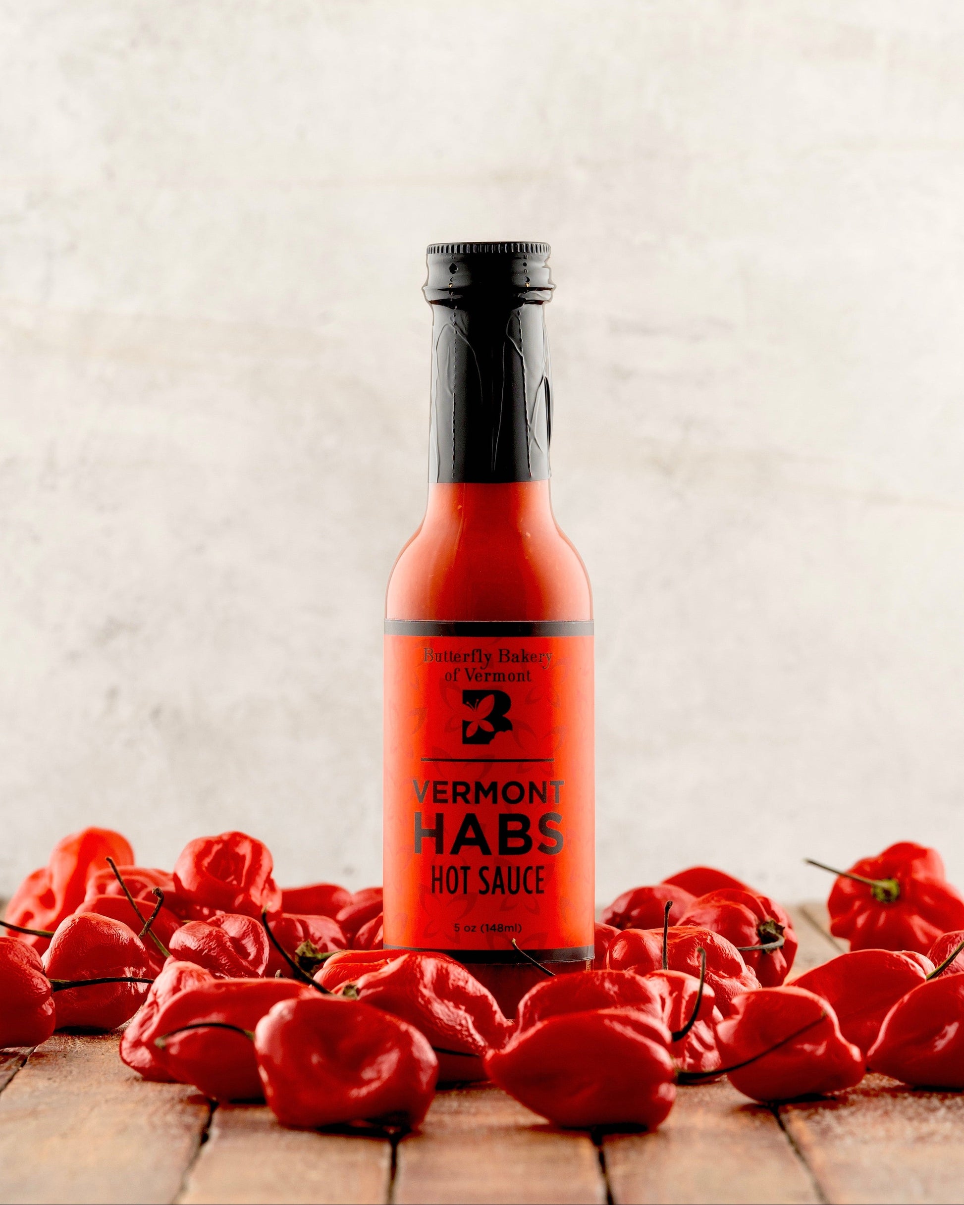 Vermont Habs Hot Sauce by Butterfly Bakery of Vermont