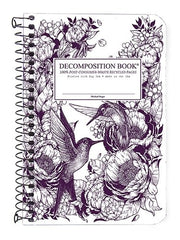 Decomposition Notebook - Pocket Spiral - Hummingbird by Homeportonline