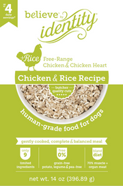 Identity Believe Gently Cooked Bland Diets Chicken & Rice 14oz