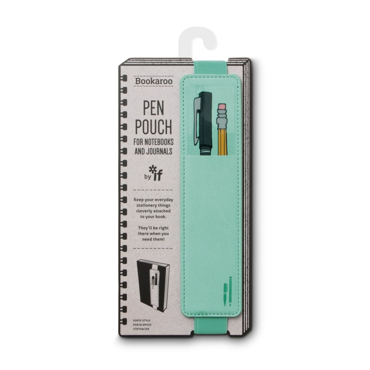 40708 Bookaroo Pen Pouch, Mint