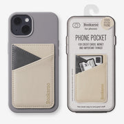 40534 Bookaroo Phone Pocket Pouch - Cream