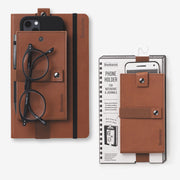 53822 Bookaroo Phone Holder Pouch - Brown