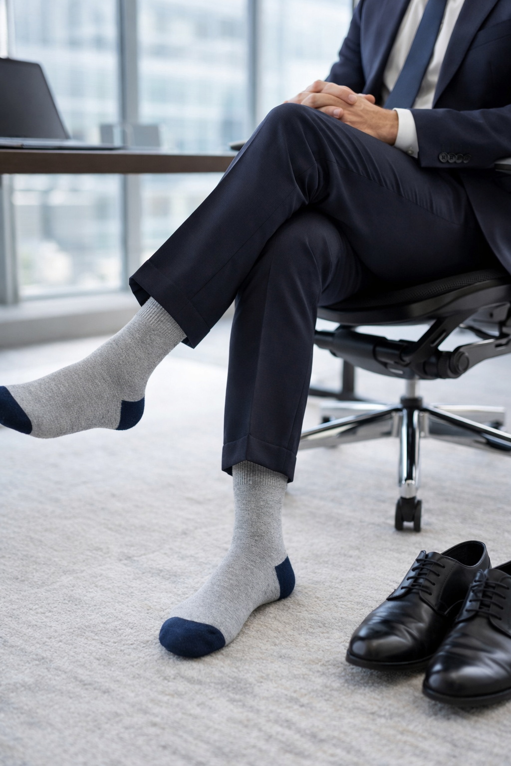 Cloudley Ash Men's Socks