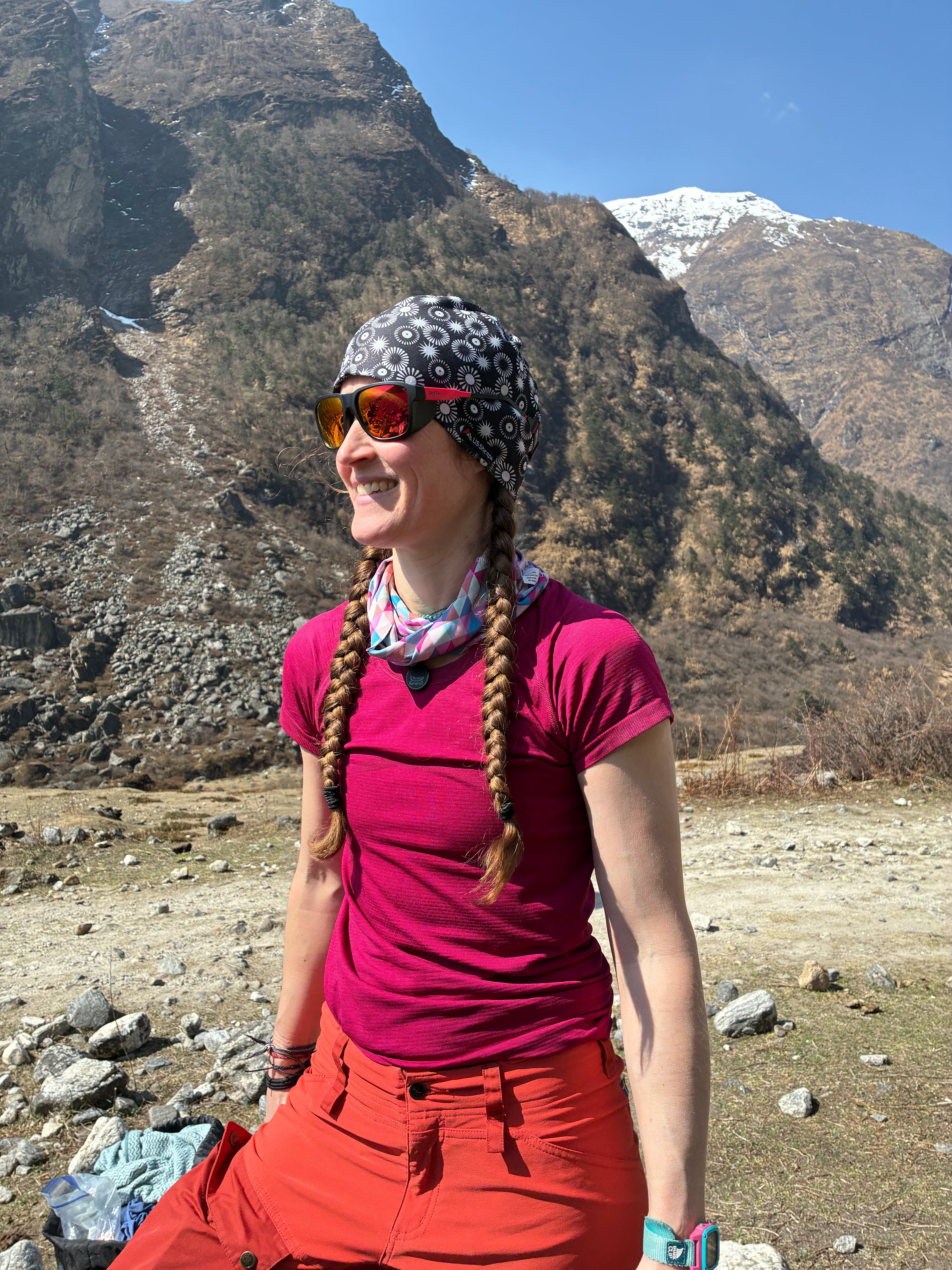 Mera Peak Hat - Black Daisy