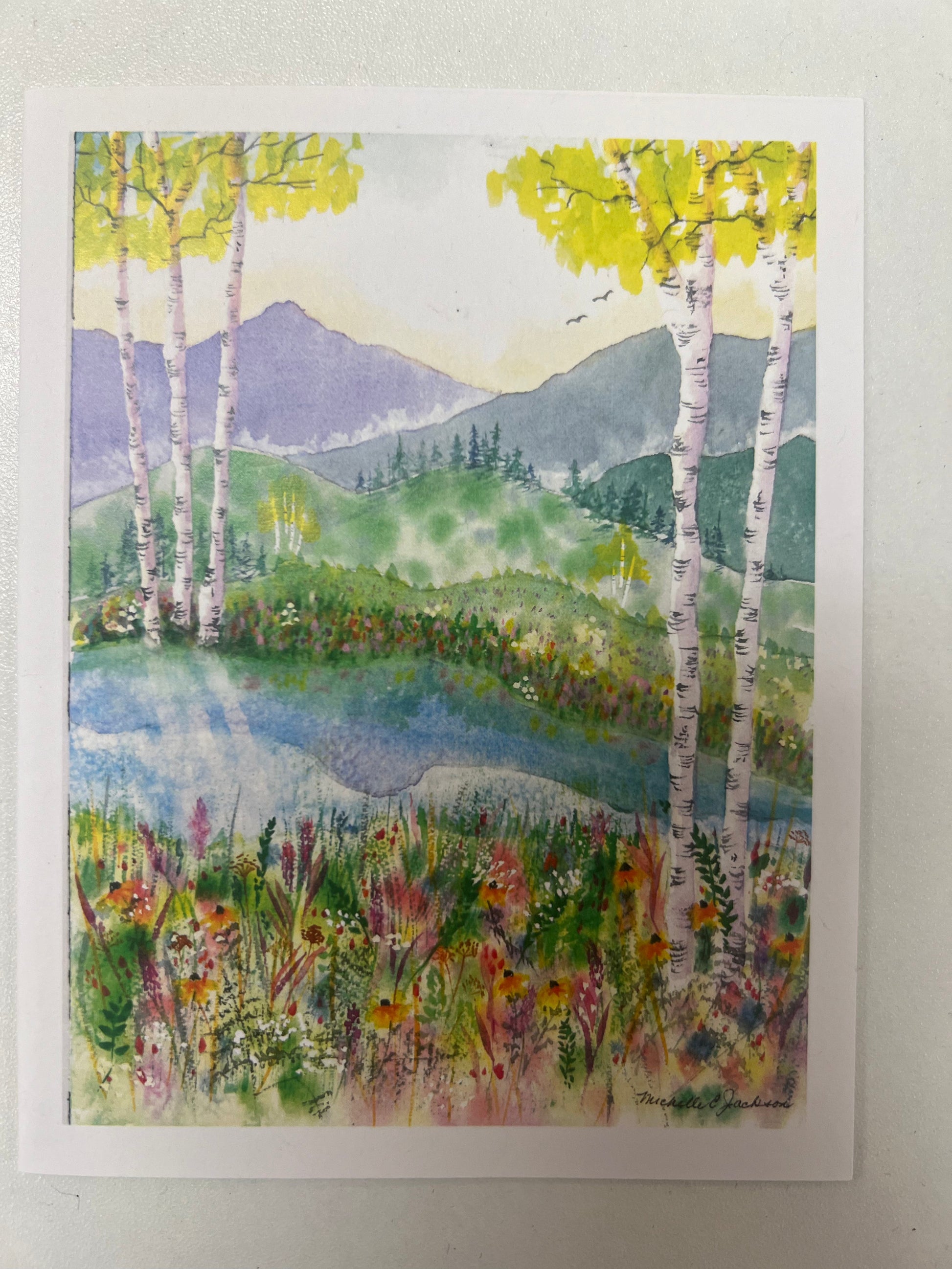 Michelle Jackson Greeting Cards by SidePony Boutique