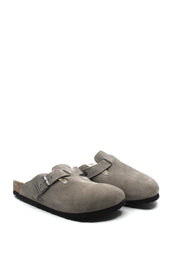 Birkenstock Boston Shearling Narrow Stone Coin by Dear Lucy