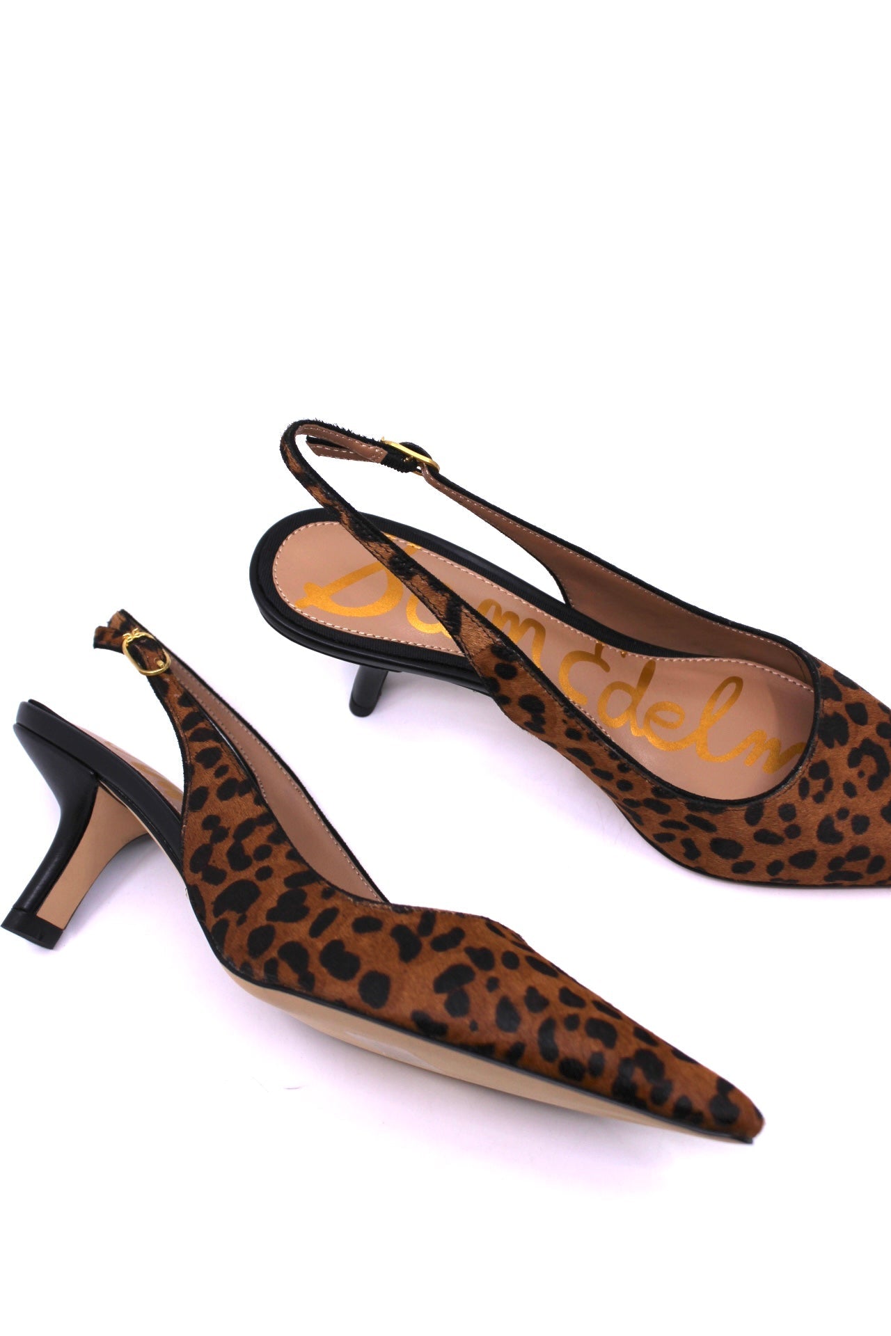 Sam Edelman Bianka Slingback Leopard Hair by Dear Lucy