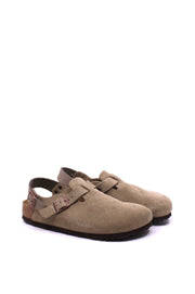 Birkenstock Tokio Clog in Taupe – Narrow Fit