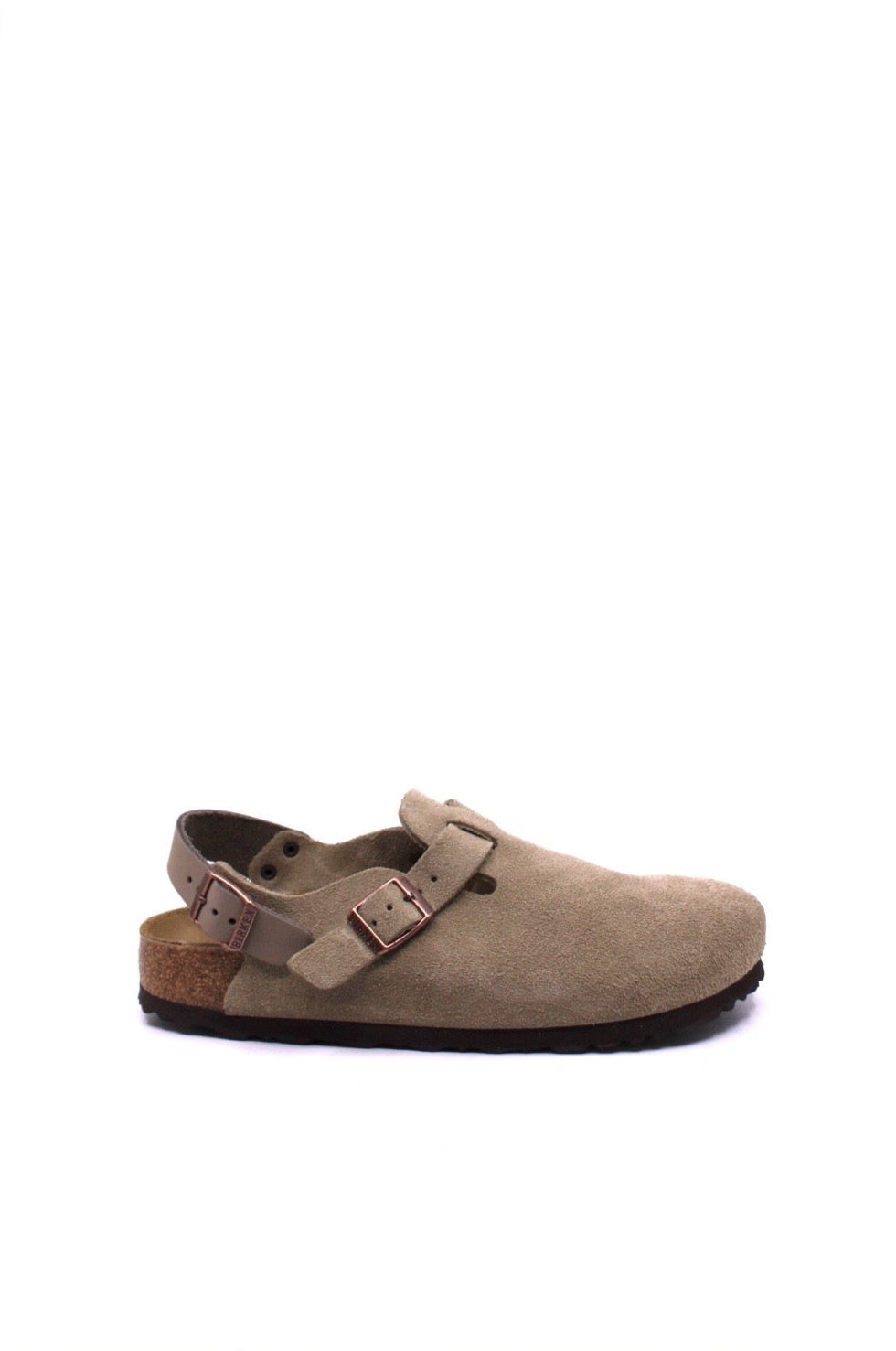 Birkenstock Tokio Clog in Taupe – Narrow Fit