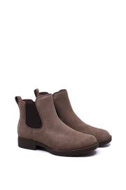 Born Cove Chelsea Bootie in Taupe Suede by Dear Lucy