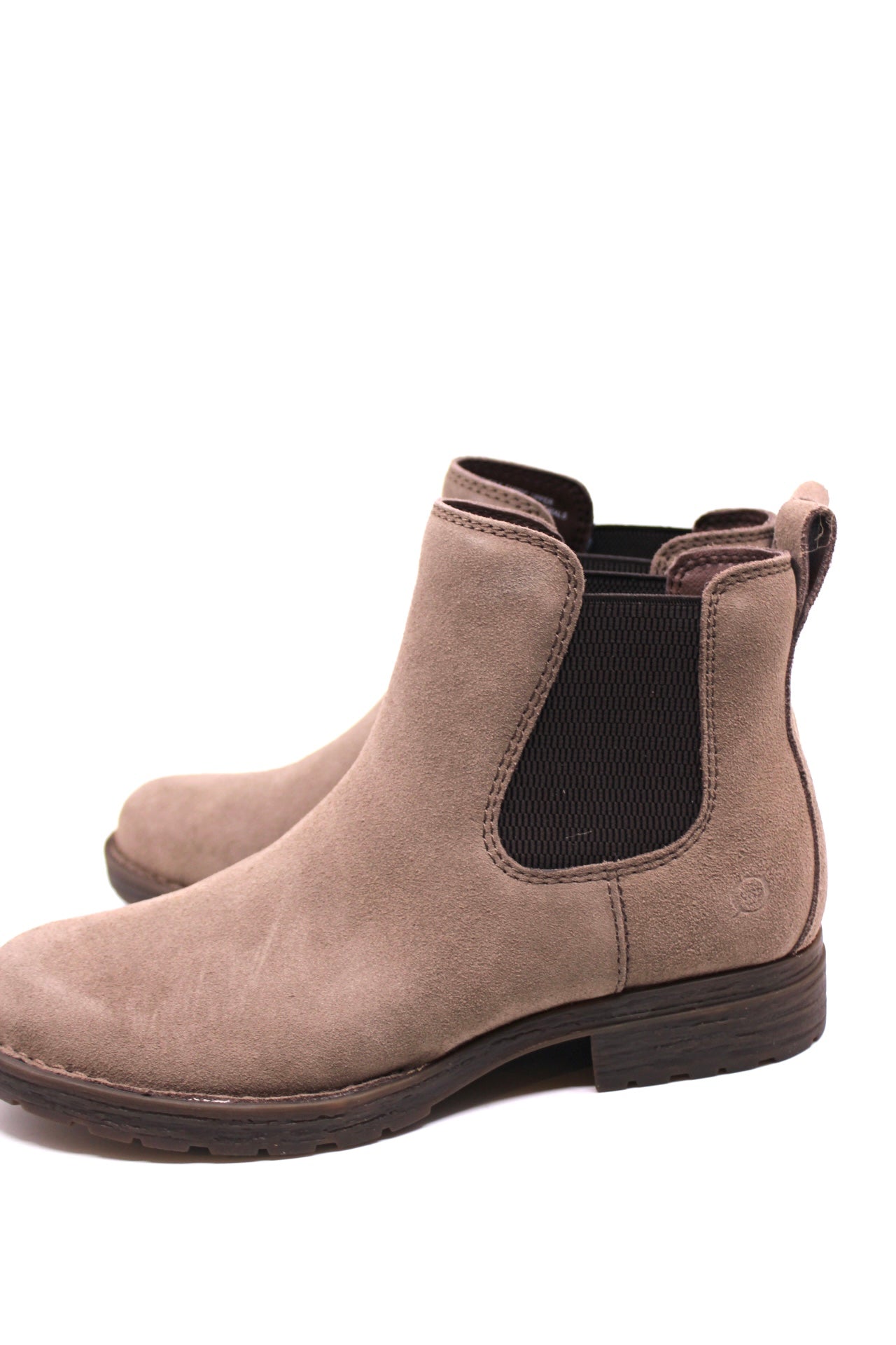 Born Cove Chelsea Bootie in Taupe Suede by Dear Lucy