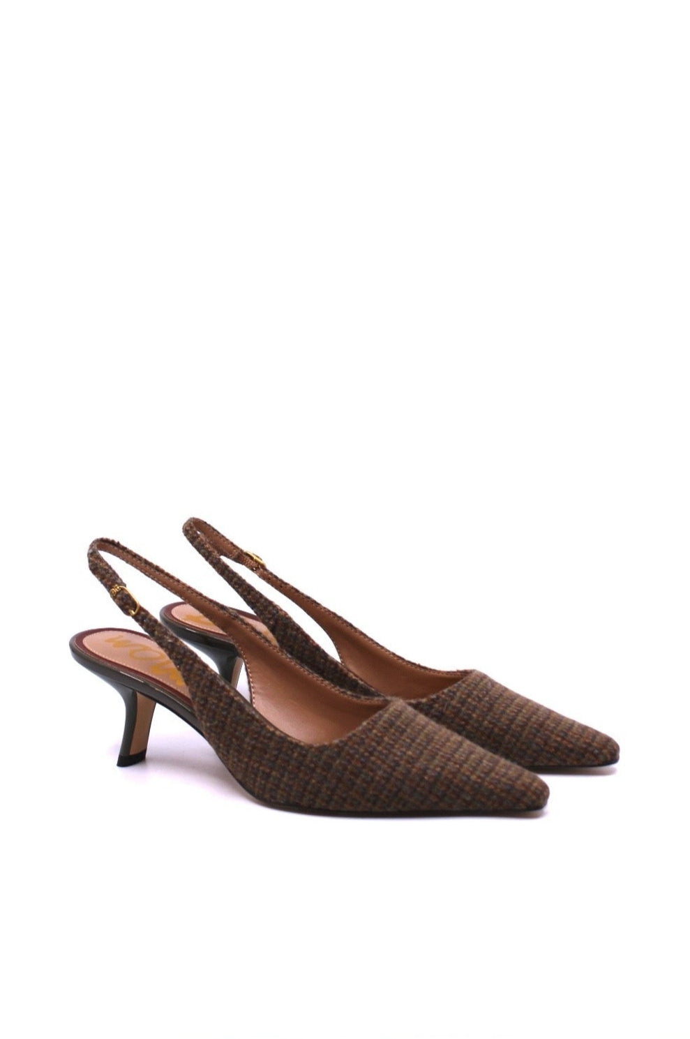 Sam Edelman Bianka Slingback Brown Multi by Dear Lucy