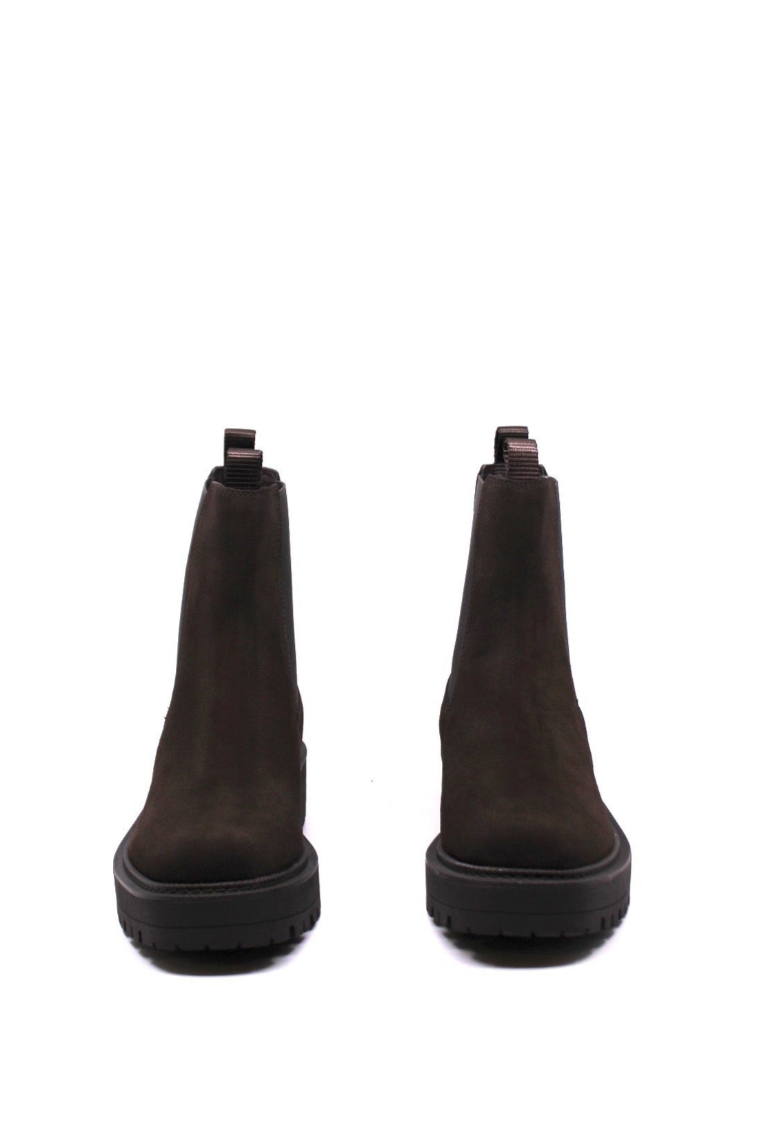 Sam Edelman Laguna Chelsea Brown Stone Suede