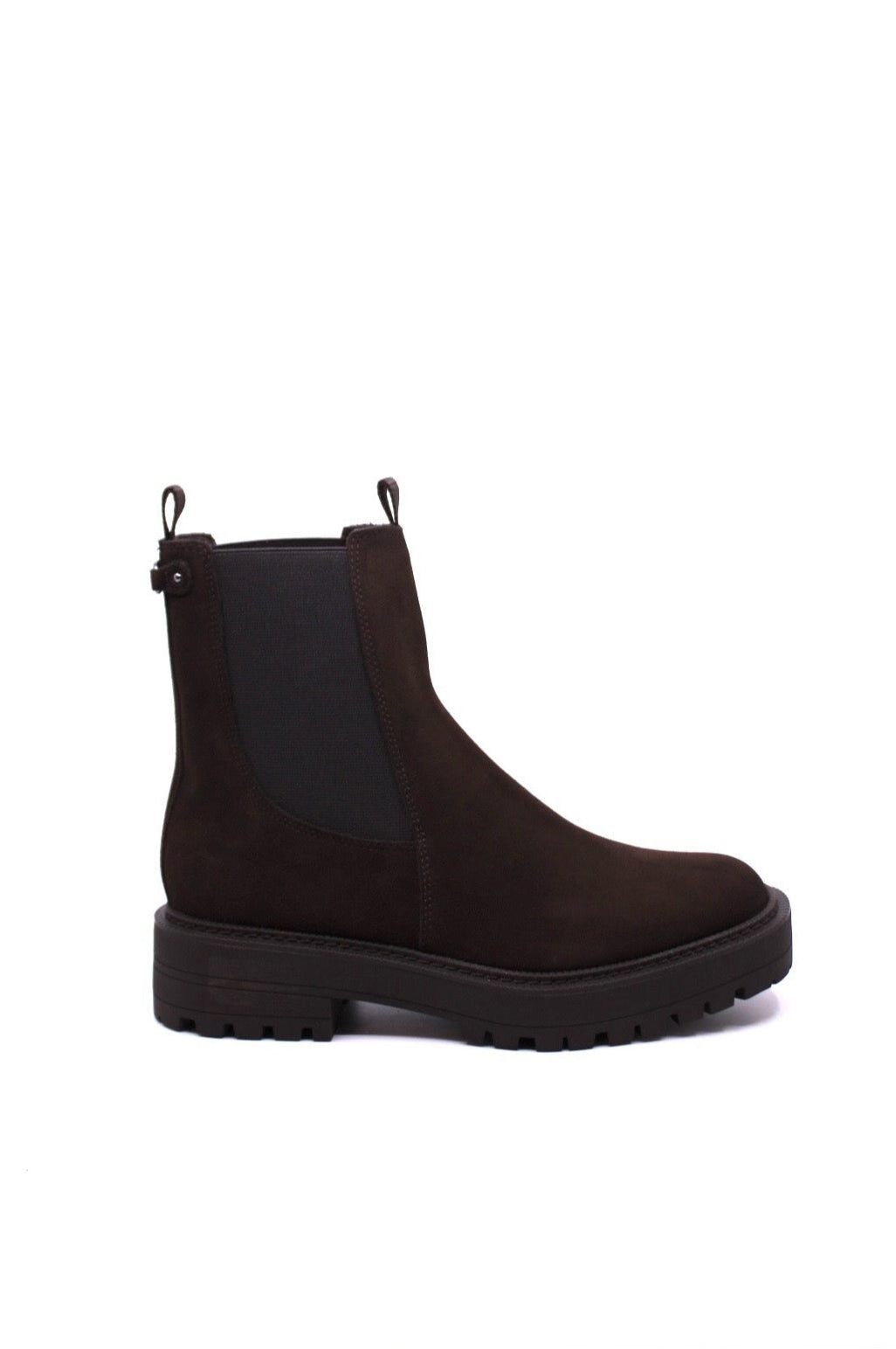 Sam Edelman Laguna Chelsea Brown Stone Suede