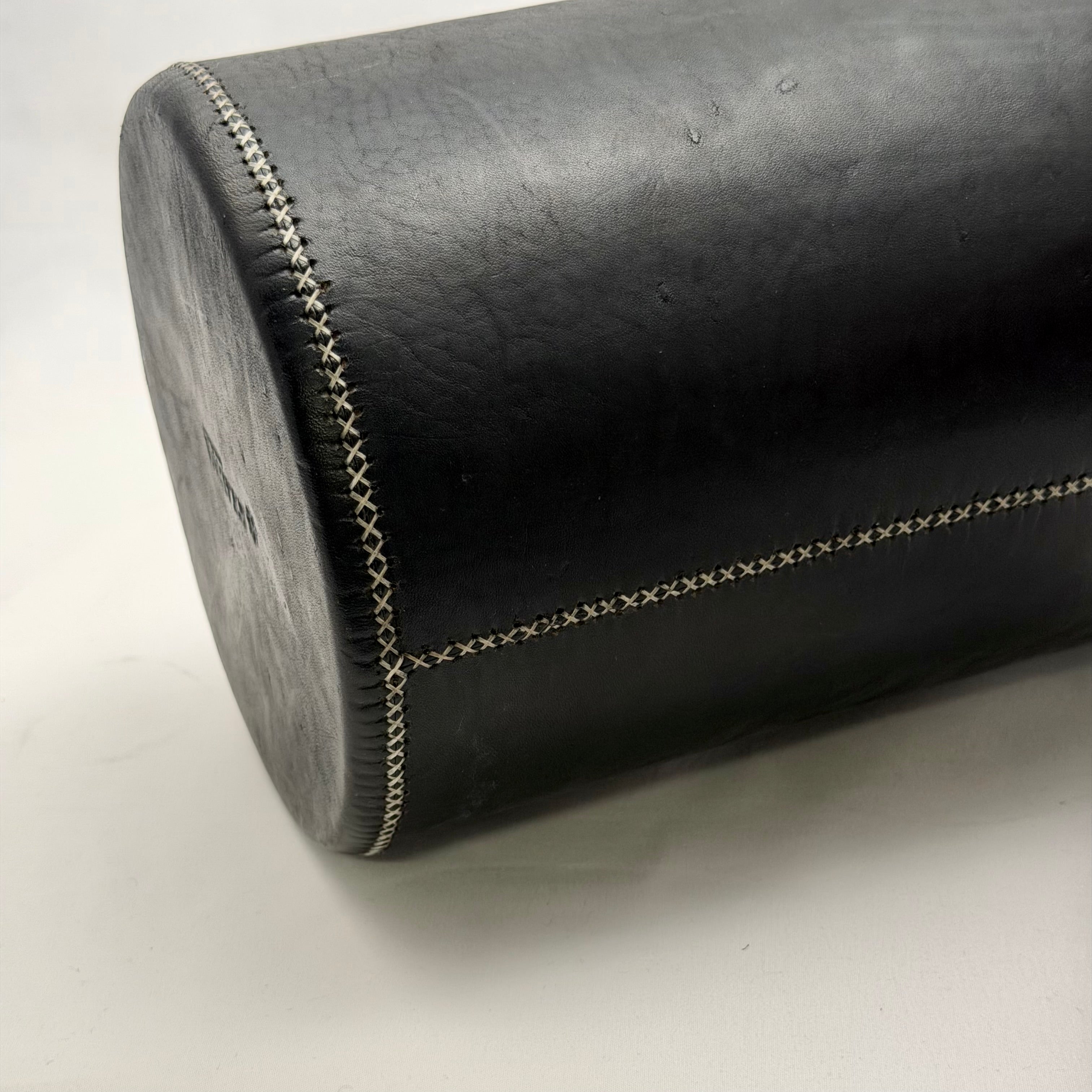 Leather Waste Bin