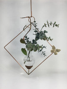 Square Hanging Vase