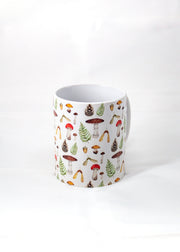 Mushrooms + Woodland Ceramic Mug